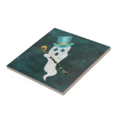 Extravagantes Gespenst in der Nacht Himmel leuchte Fliese (Seite)