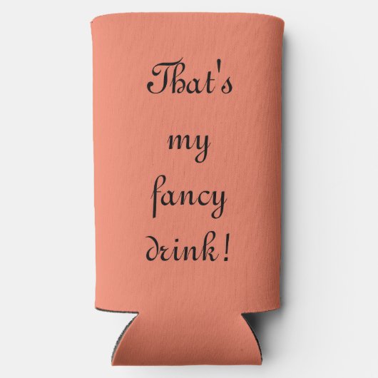 Extravagantes Getränk Selters Dosenkühler (Rückseite)