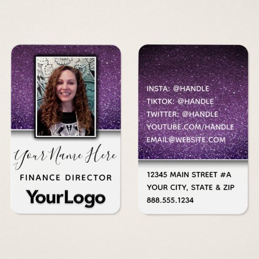 Extravagantes Glitzer Influenzavorspielerin Schaus (Vorne & Hinten)