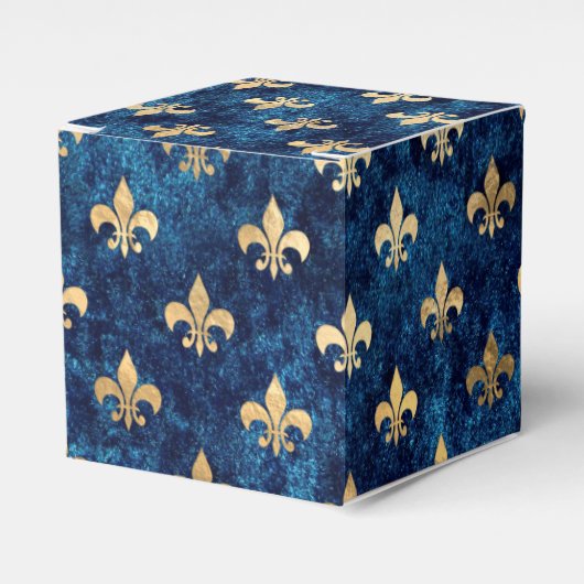 Extravagantes Gold für die Lilie der Marine Geschenkschachtel (Vorderseite)