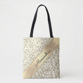 Extravagantes Gold-Shimmery-Marmor Tasche