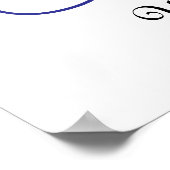 Extravagantes Gothic Caps Letter U, 300dpi PNG Pos Poster (Ecke)