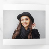 Extravagantes Graduate Multi Foto Dreifach Gefaltete Ankündigung (Innen Erste Seite)