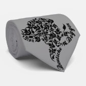 Extravagantes Great Dane Portrait Krawatte (Gerollt)