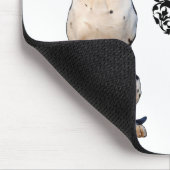 Extravagantes Great Dane Portrait Mousepad (Ecke)