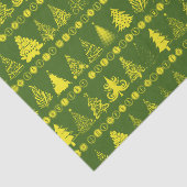 Extravagantes grünes Zinnpapier für Weihnachtsbaum Seidenpapier (Ausschnitt)