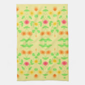 Extravagantes Handtuch mit hellgelben Handtüchern (Vertikal)