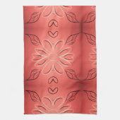 Extravagantes Handtuch mit rostfreiem Korallenriff (Vertikal)