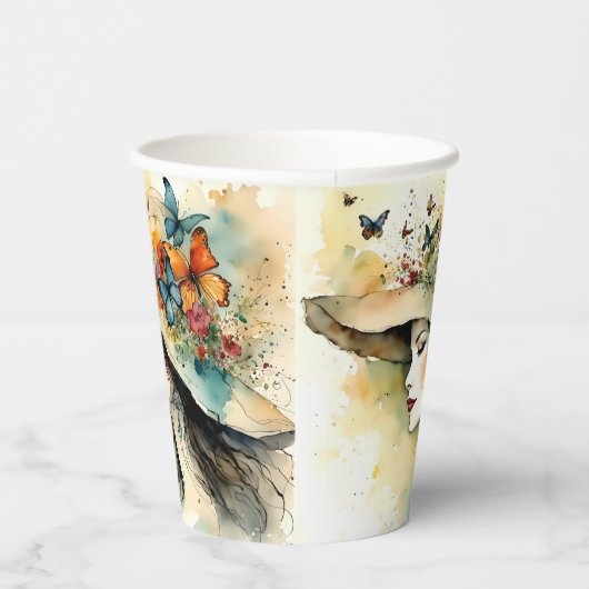 EXTRAVAGANTES HAT PAPIER CUP PAPPBECHER (Rechts)
