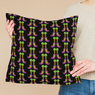 Extravagantes Hexenfüßmuster Kissen
