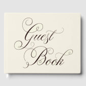 Extravagantes Hochzeitsguestbook Gästebuch (Vorderseite)