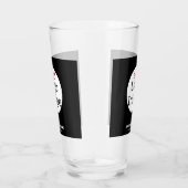 Extravagantes, individuelles Logo schwarz Glas (Rechts)