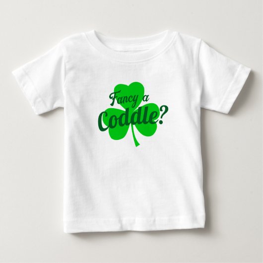 Extravagantes irisches Sprichwort einer Doddle Cud Baby T-shirt (Vorderseite)