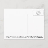 extravagantes Kachel Postkarte (Rückseite)