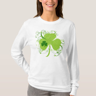 Extravagantes Kleeblatt St. Patricks Tages T-Shirt