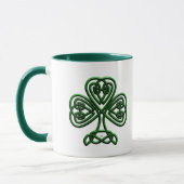 Extravagantes Kleeblatt Tasse (Links)