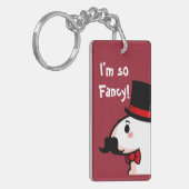 Extravagantes Lama Schlüsselanhänger (Vorderseite links)