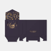 Extravagantes Lila und Gold Ramadan Kareem Geschen Geschenkschachtel (Ungefaltet)