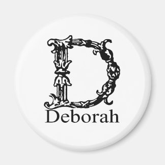 Extravagantes Monogramm: Deborah Magnet