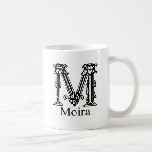 Extravagantes Monogramm: Moira Kaffeetasse