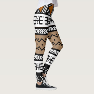 Extravagantes Mudcloth Inspiriert Leggings