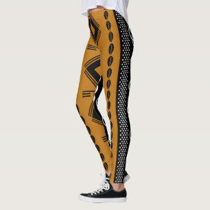 Extravagantes Mudcloth Inspiriert Leggings