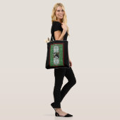 Extravagantes Muster der Tuxedo-Katze Tasche (Am Model)