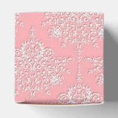 Extravagantes Muster für rosa und weiße, florale D Geschenkschachtel (Oben)