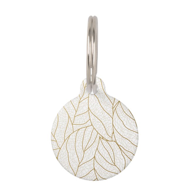 extravagantes Muster Haustiermarke (Vorderseite)