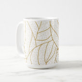 extravagantes Muster Kaffeetasse (Vorderseite Links)