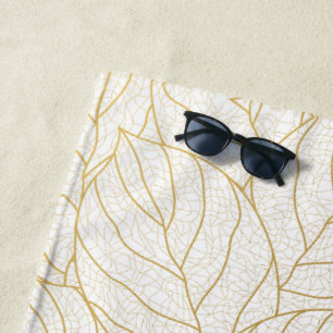 extravagantes Muster Strandtuch