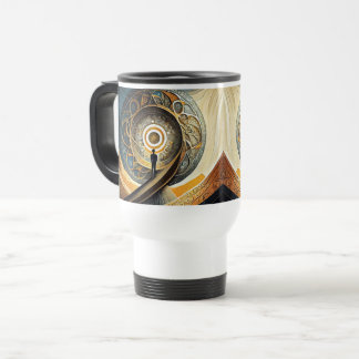 Extravagantes neuestes Design gedruckt Reisebecher
