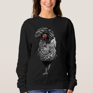 Extravagantes polnisches Hühnchen Sweatshirt
