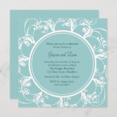 Extravagantes Probe-Dinner mit Blumenkohl Einladun Einladung (Vorne/Hinten)