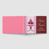 Extravagantes, rosa Hotel Bed and Breakfast Gästebuch (Voll)