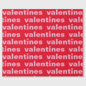 Extravagantes rotes und rosafarbenes Tapezierpapie Geschenkpapier (Flach)