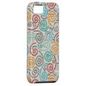 Extravagantes rumpled Papier der Stickerei Case-Mate iPhone Hülle (Rückseite/rechts)