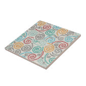 Extravagantes rumpled Papier der Stickerei Fliese (Seite)