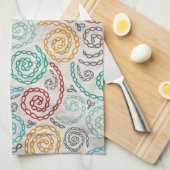 Extravagantes rumpled Papier der Stickerei Handtuch (Viertel Falte)