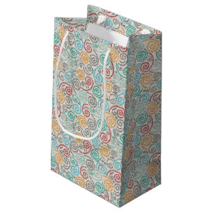 Extravagantes rumpled Papier der Stickerei Kleine Geschenktüte