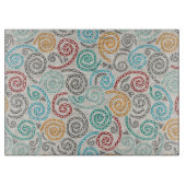 Extravagantes rumpled Papier der Stickerei Schneidebrett (Vorderseite)