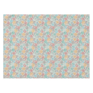 Extravagantes rumpled Papier der Stickerei Tischdecke