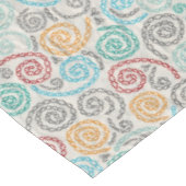 Extravagantes rumpled Papier der Stickerei Tischdecke (Schrägansicht)