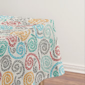 Extravagantes rumpled Papier der Stickerei Tischdecke (Beispiel)