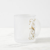 Extravagantes S mit Monogramm Mattglastasse (VorderseiteRechts)