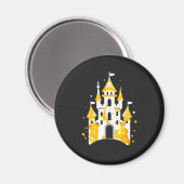 Extravagantes Schloss Magnet (Vorderseite/Rückseite)