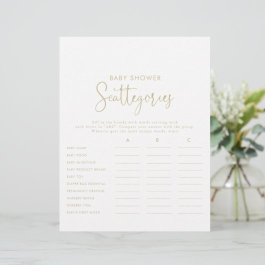 Extravagantes Script-Baby-Shooting-Spiel (Stehend Vorderseite)