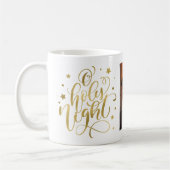Extravagantes Script "O Holy Night" Weihnachtsfeie Kaffeetasse (Links)