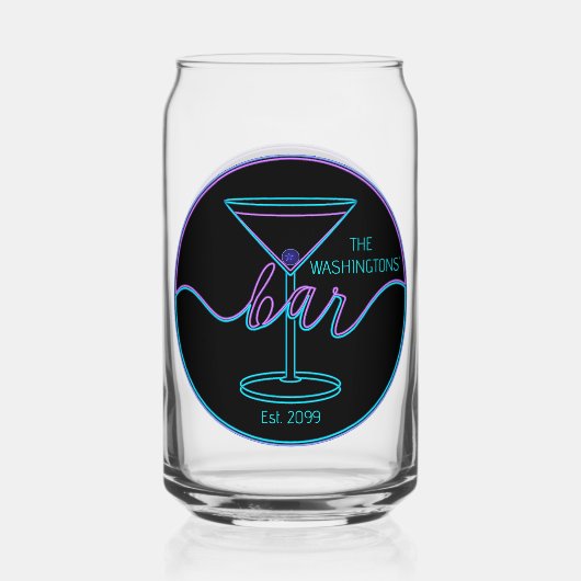 Extravagantes Script Trinkbehälter Set Beer Dosenglas (Vorderseite)