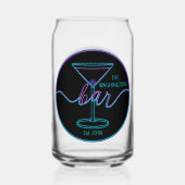 Extravagantes Script Trinkbehälter Set Beer Dosenglas (Rückseite)